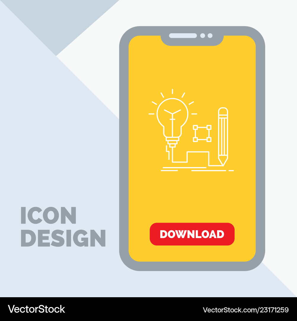 Idea insight key lamp lightbulb line icon Idea insight key lamp lightbulb line icon vector image