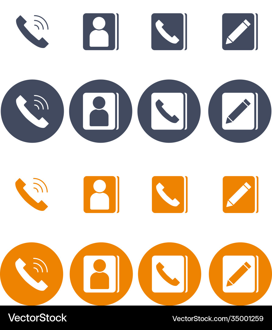 Set flat icons for web design and mobile Set flat icons for web design and mobile Vector Image