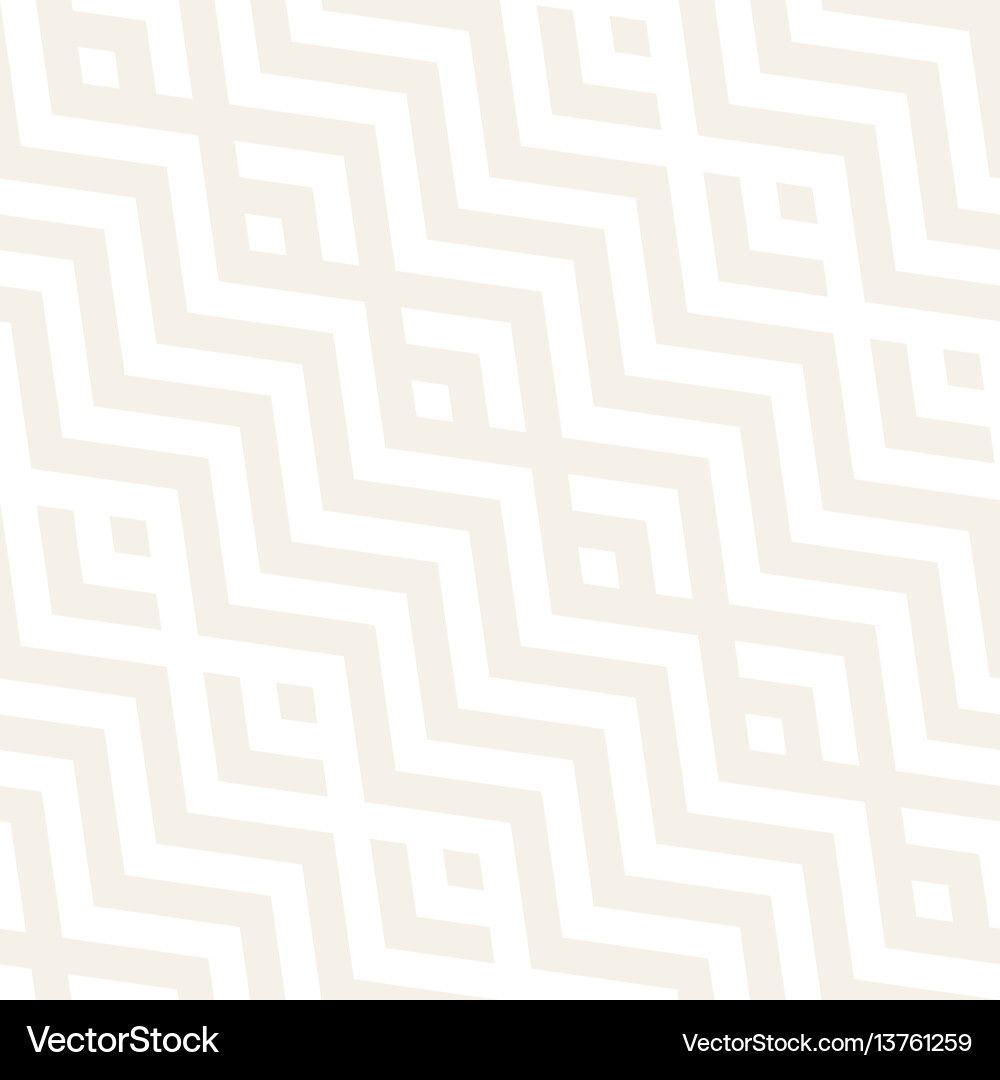 Subtle Ethnic Zigzag Pattern vector image