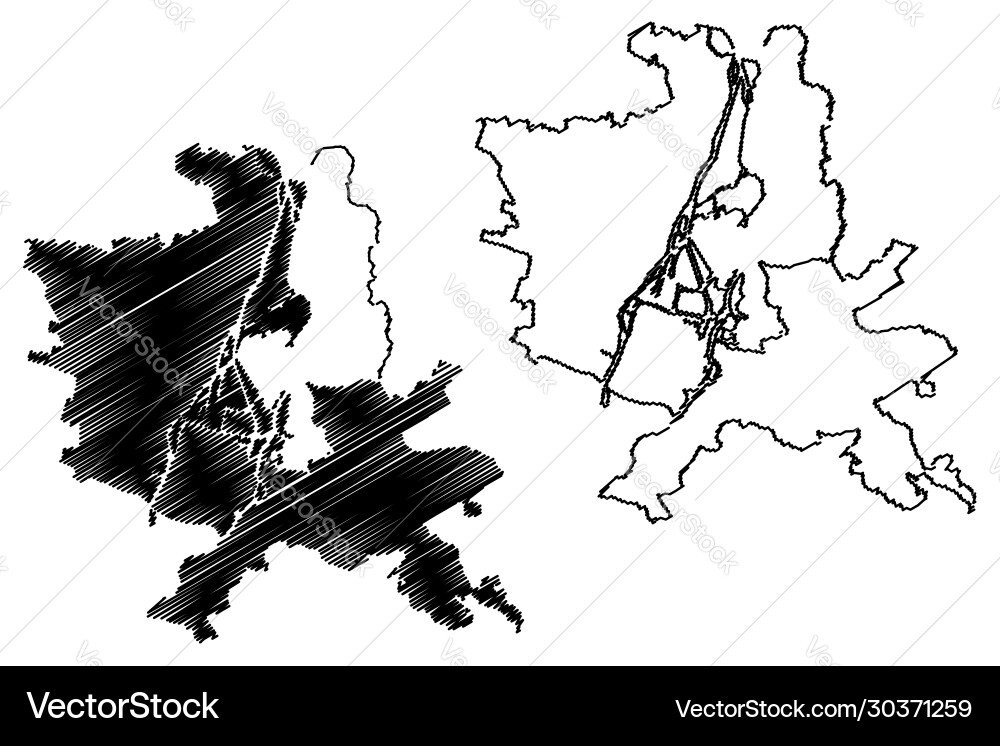 Szczecin city republic poland west pomeranian Szczecin city republic poland west pomeranian vector image