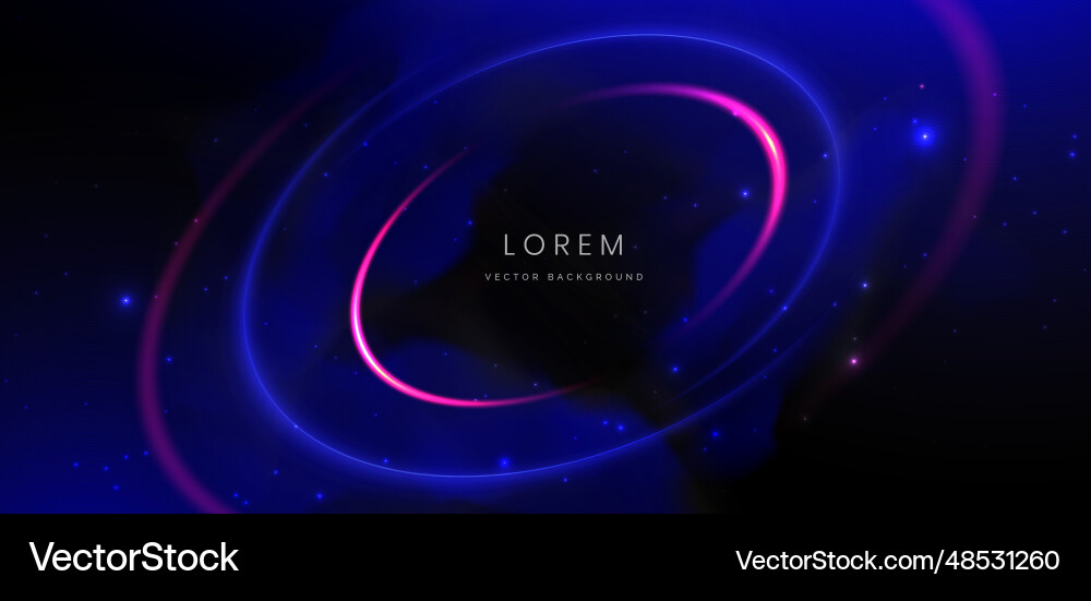 Abstract background luminous swirl neon blue Abstract background luminous swirl neon blue vector image