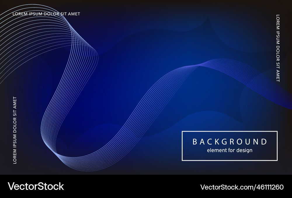 Abstract background wave element for design Abstract background wave element for design vector image