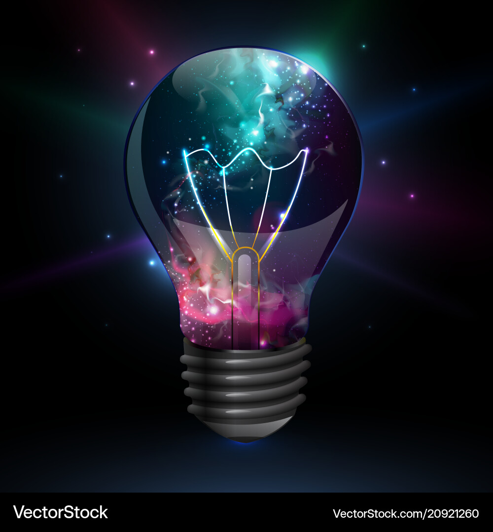 Abstract open space background starfield universe Abstract open space background starfield universe vector image