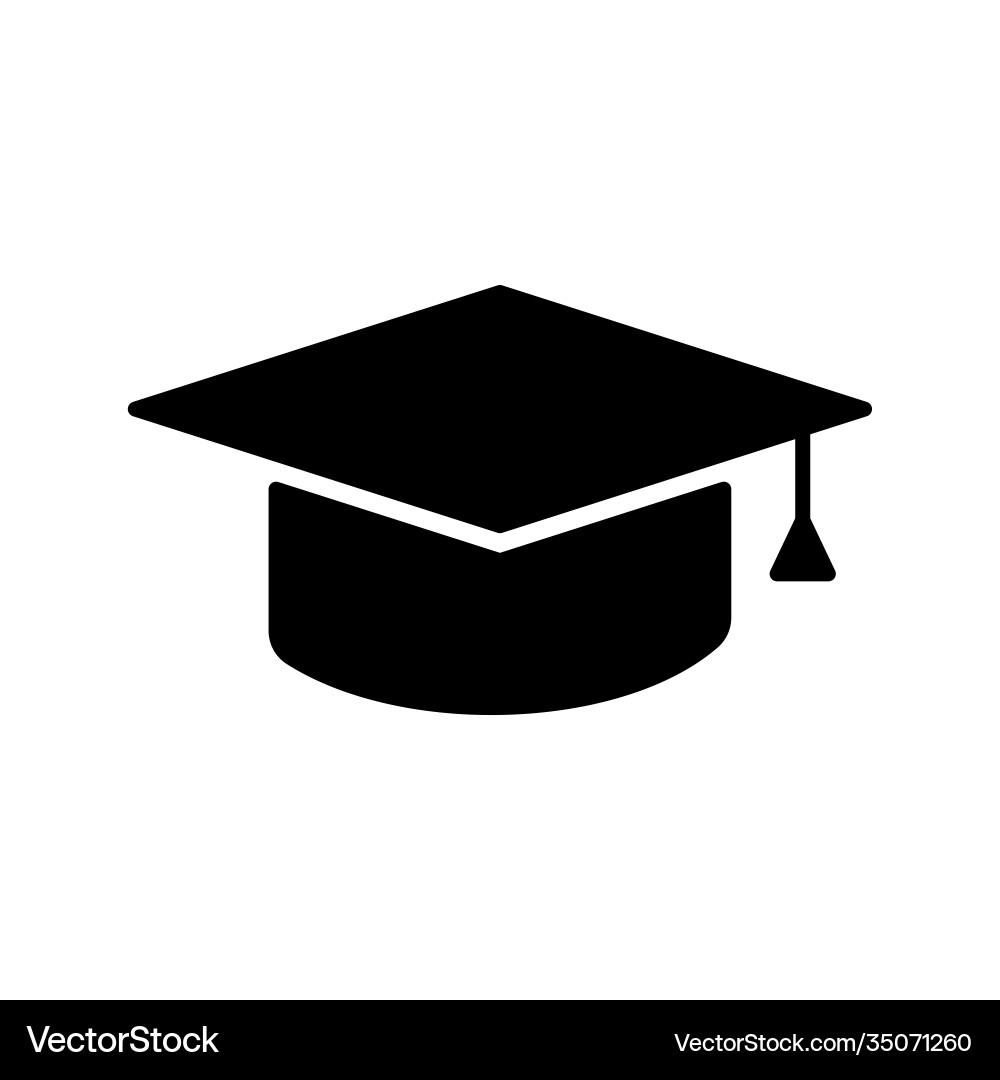Graduation Student Icon Vector Image