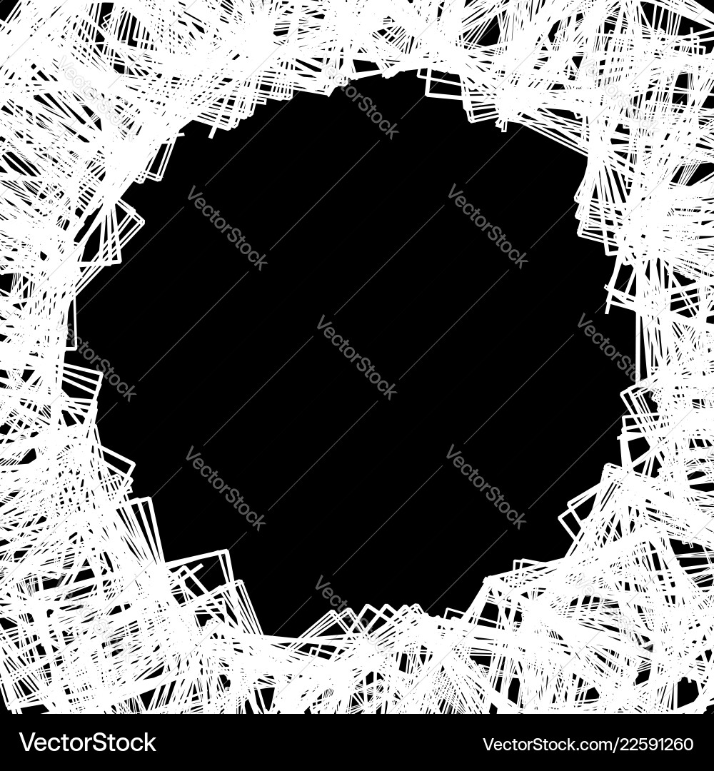 Random scattered shapes can be used as a frame Random scattered shapes can be used as a frame vector image