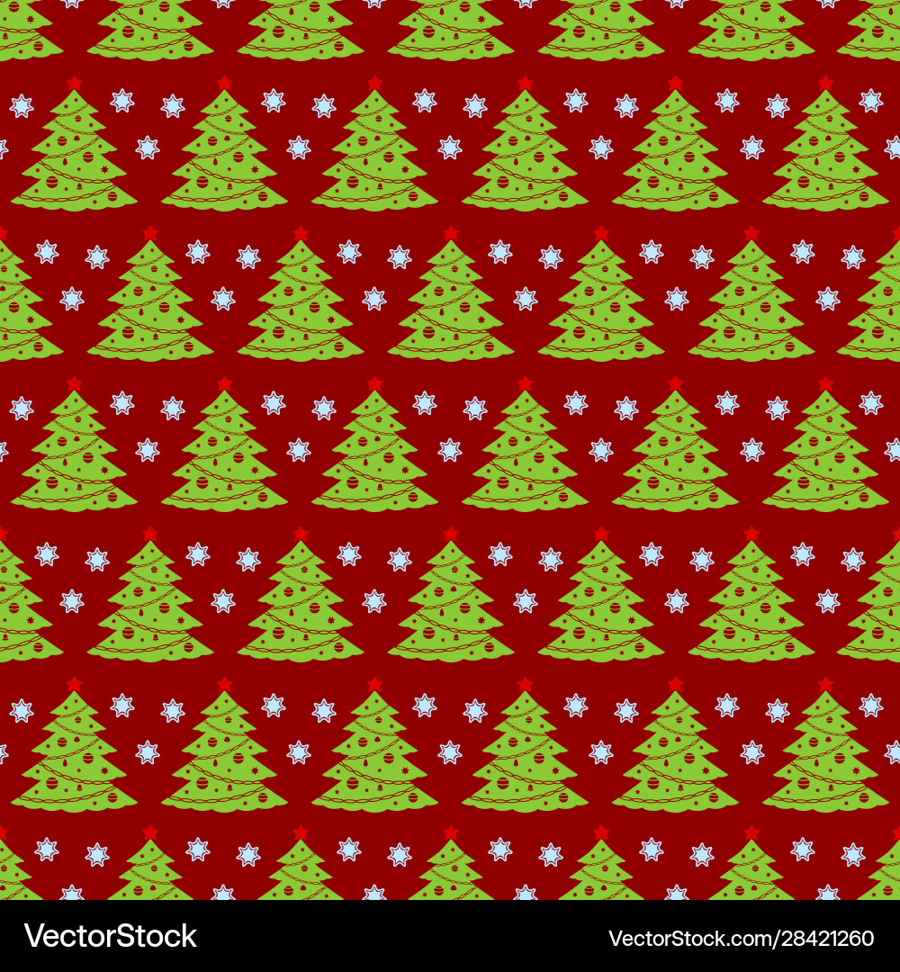Weihnachtsbaum Nahtlose Muster Weihnachtsbaum Nahtlose Muster vektorbild