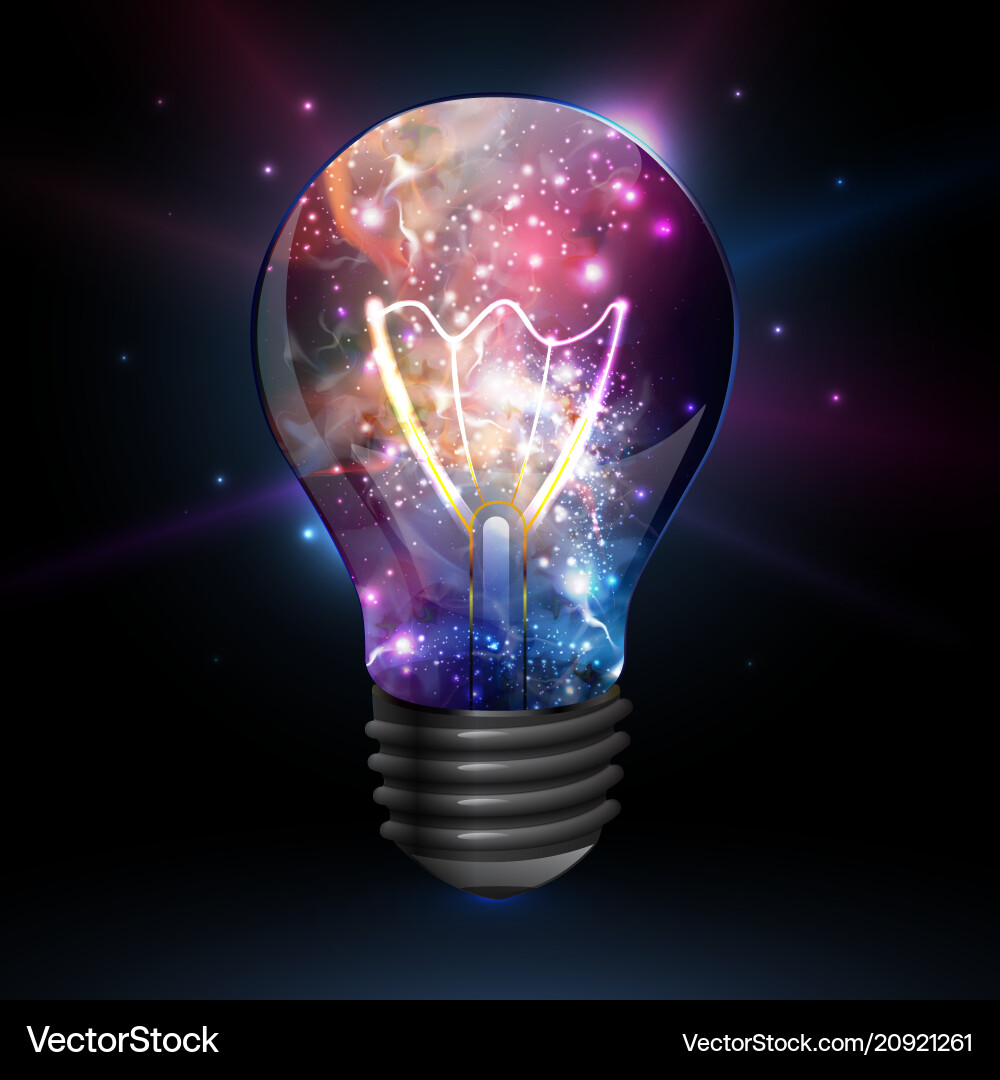 Abstract open space background starfield universe Abstract open space background starfield universe vector image
