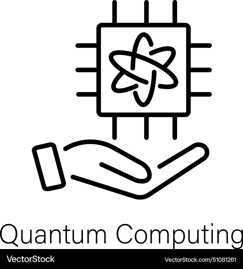 Quantum Computing Royalty Free Vector Image Vectorstock Quantum Computing Royalty Free Vector Image Vectorstock