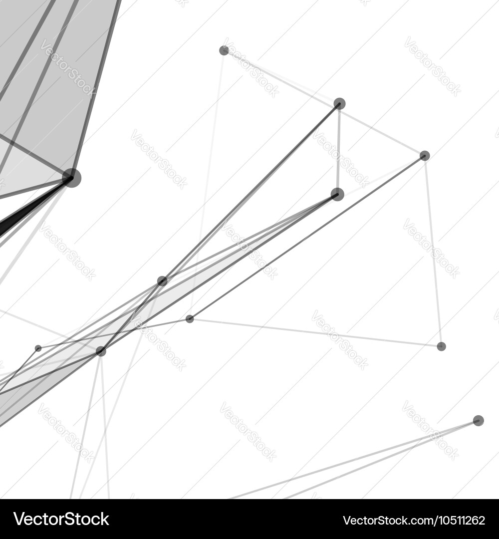 Abstract background with dotted grid vector image
