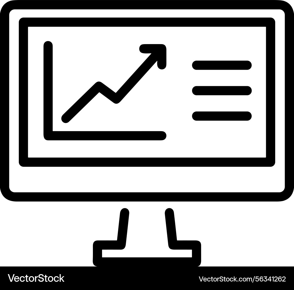 Computer icon symbol image Computer icon symbol image Vector Image