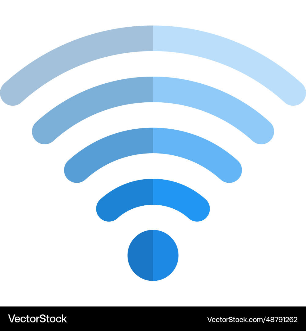Storng networking showing on router Vector Image