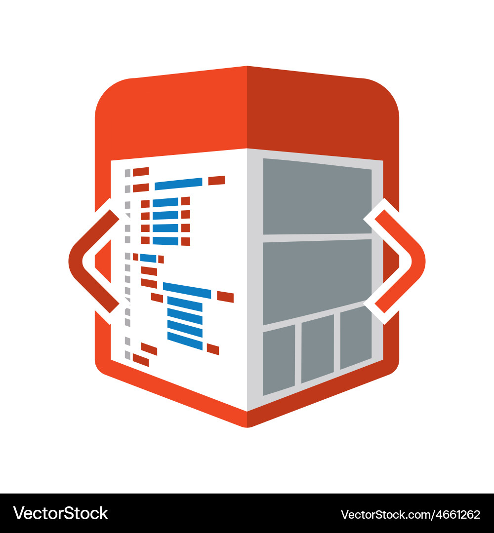 Web design vector image