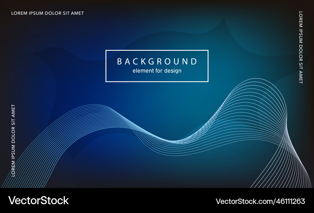 Abstract background wave element for design Abstract background wave element for design vector image