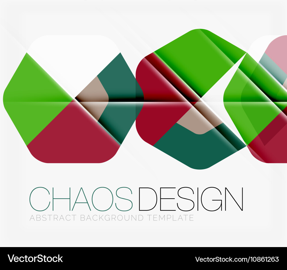 Abstract background with round shapes Vector Image