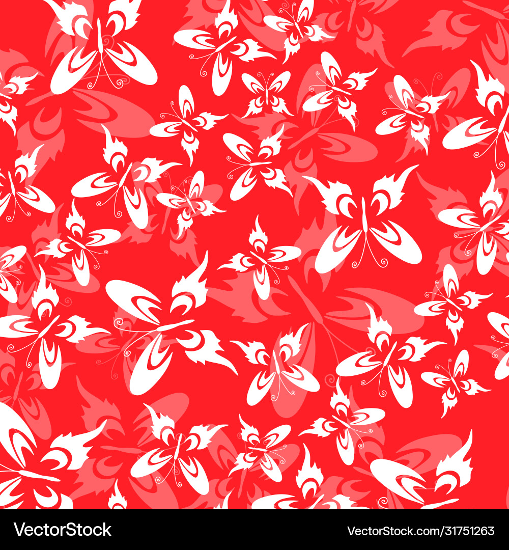 Background spring or summer with clouds ladybug vector image