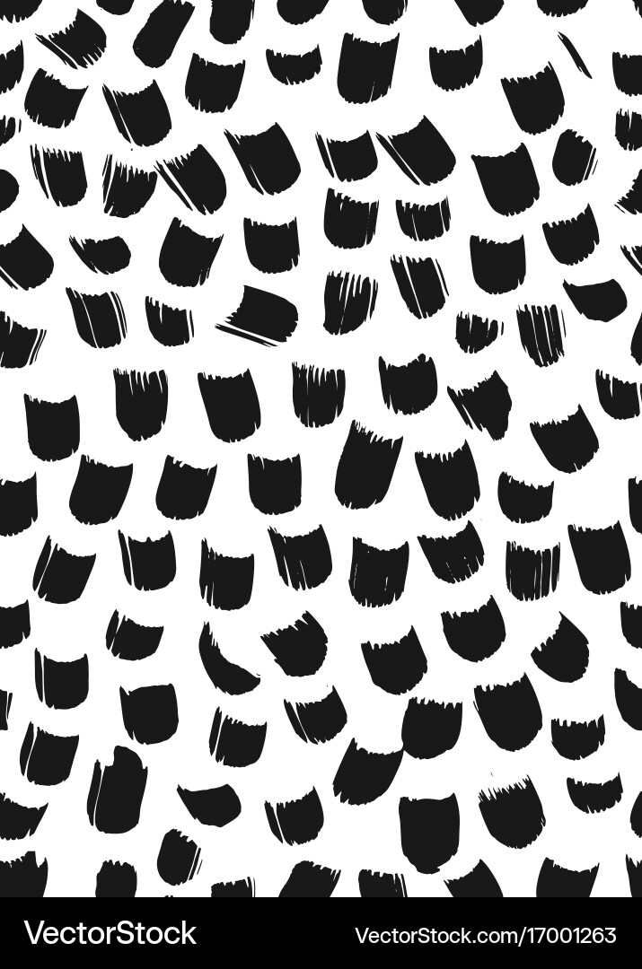 Ink abstract seamless pattern background vector image