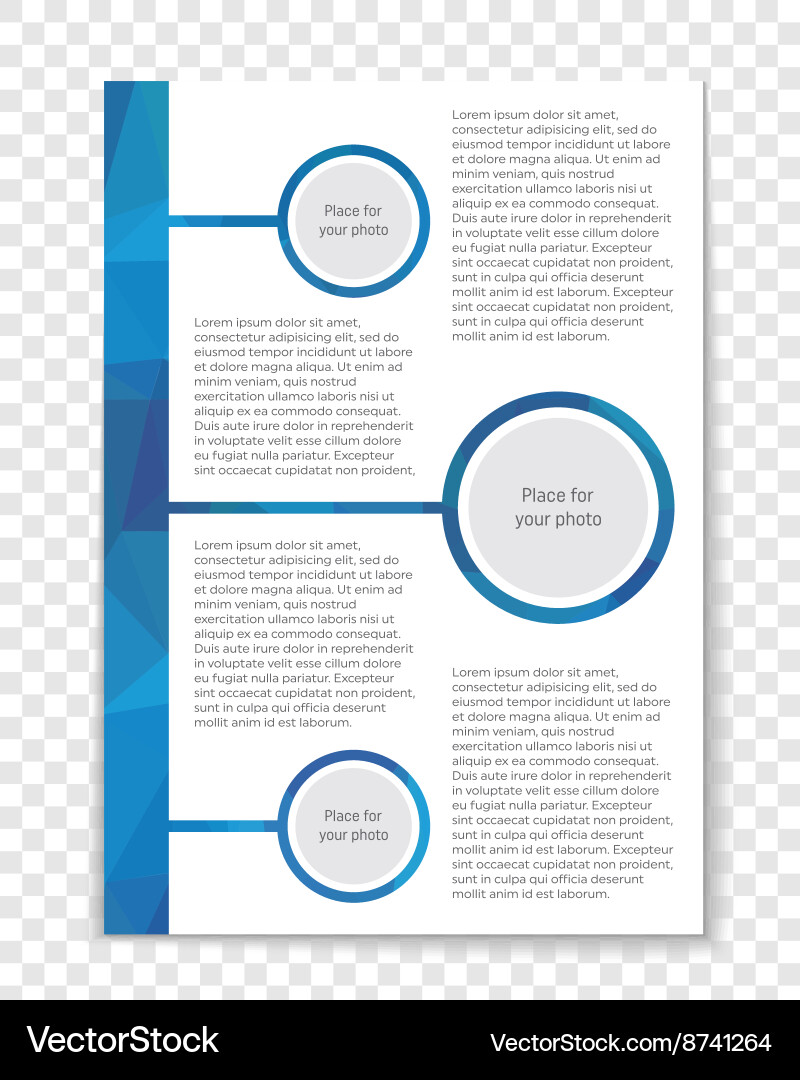 Abstract layout background for web vector image