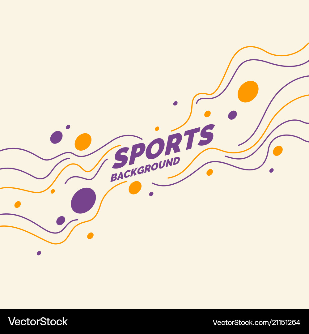Dynamic Wave Background vector image