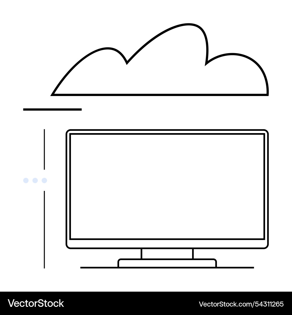 Cloud technology and internet computing concepts Cloud technology and internet computing concepts vector image