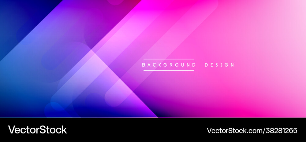 Dynamic lines abstract background 3d shadow Vector Image