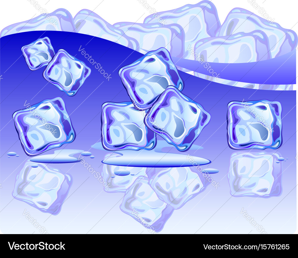 Ice Royalty Free Vector Image - VectorStock