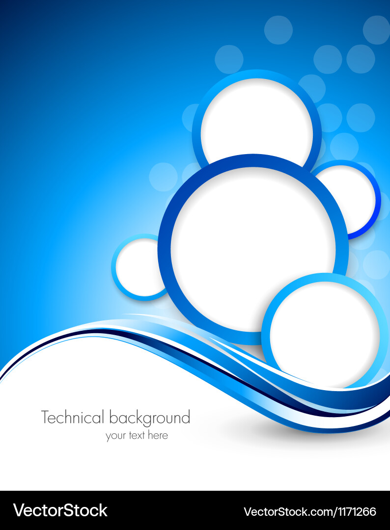 Abstract Circular Background vector image