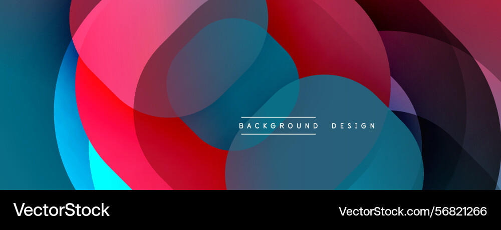 Abstract colorful layers create dynamic Abstract colorful layers create dynamic vector image