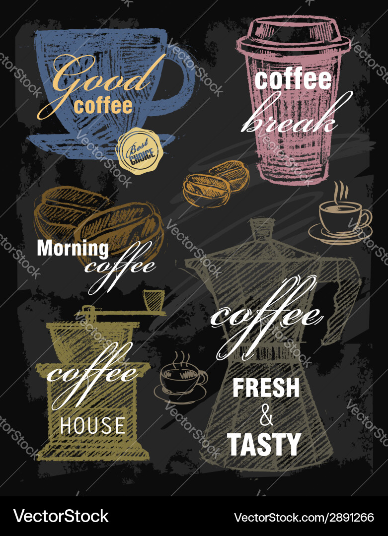 Coffee Royalty Free Vector Image - VectorStock