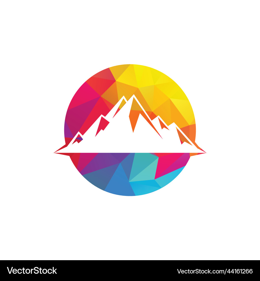 Mountain logo Royalty Free Vector Image - VectorStock