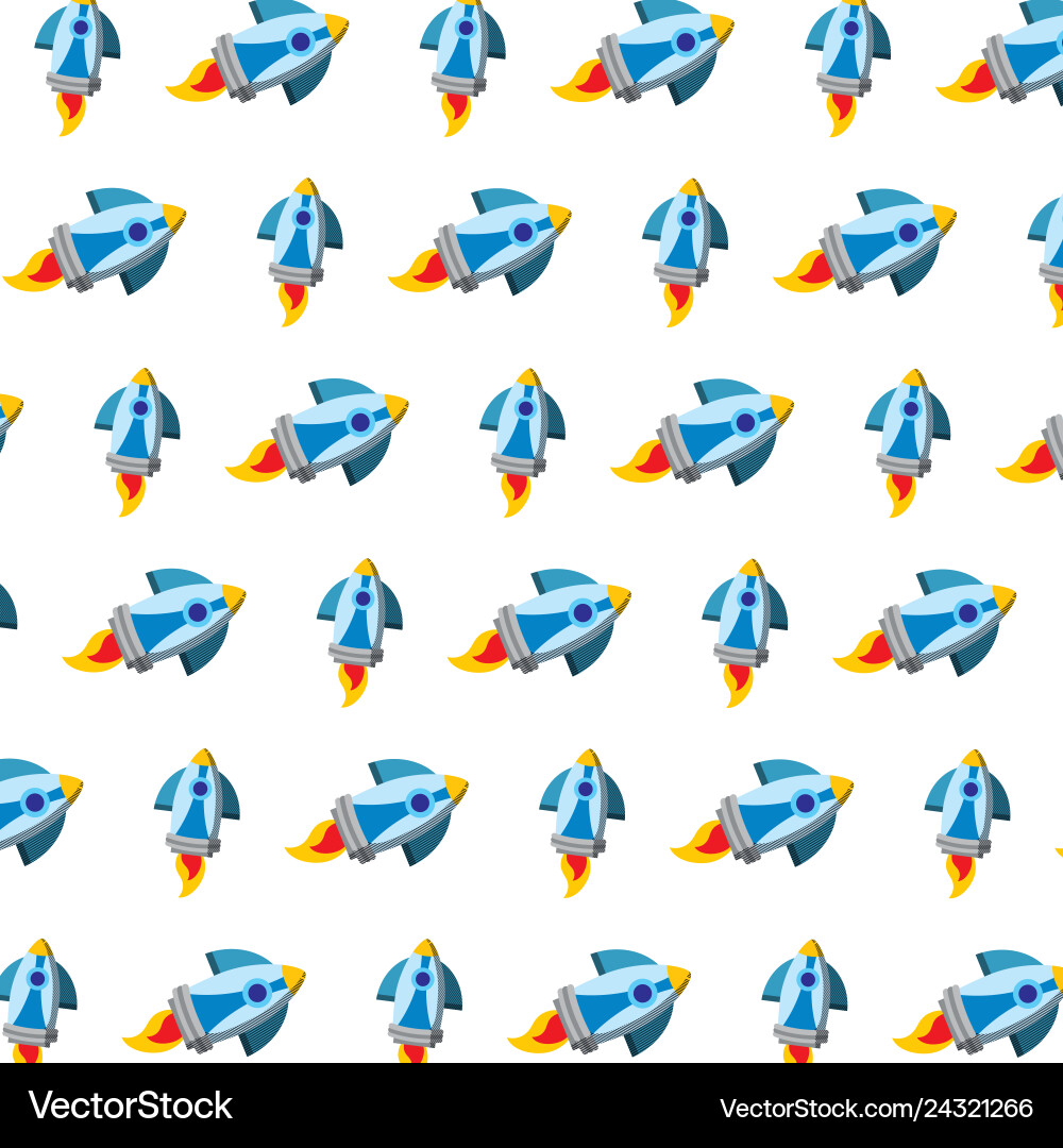 Rocket technology object exploration background Rocket technology object exploration background Vector Image