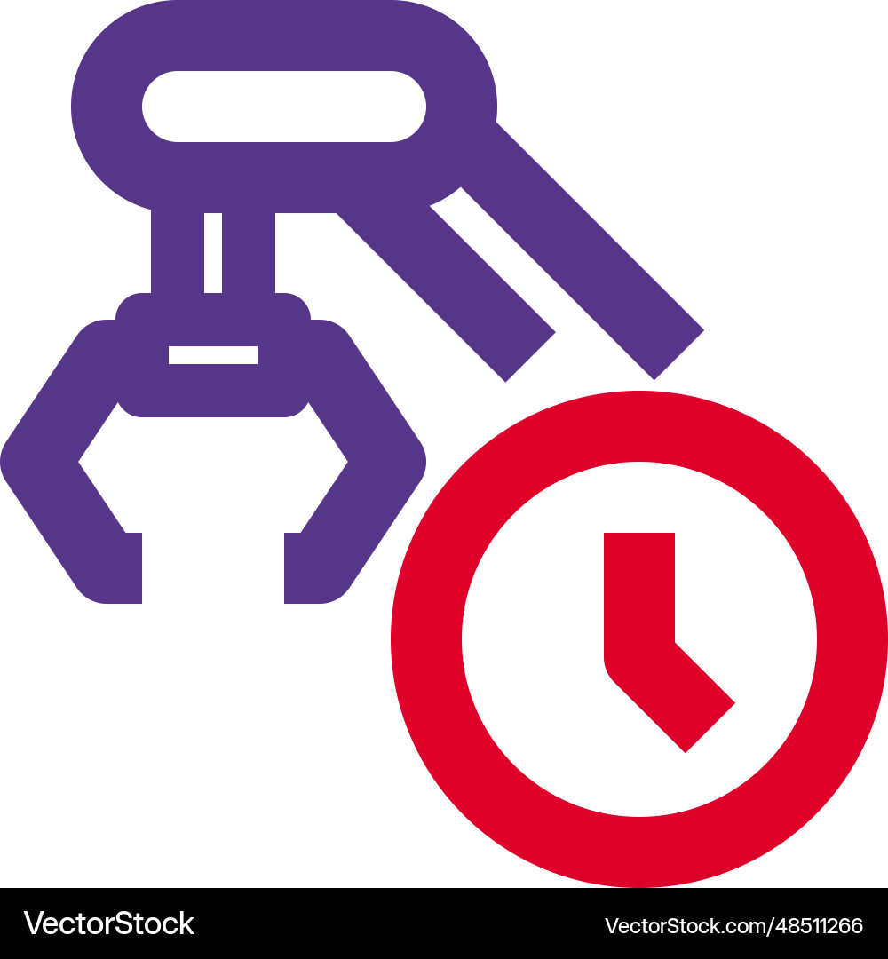 Speedier tool for automating routine tasks vector image