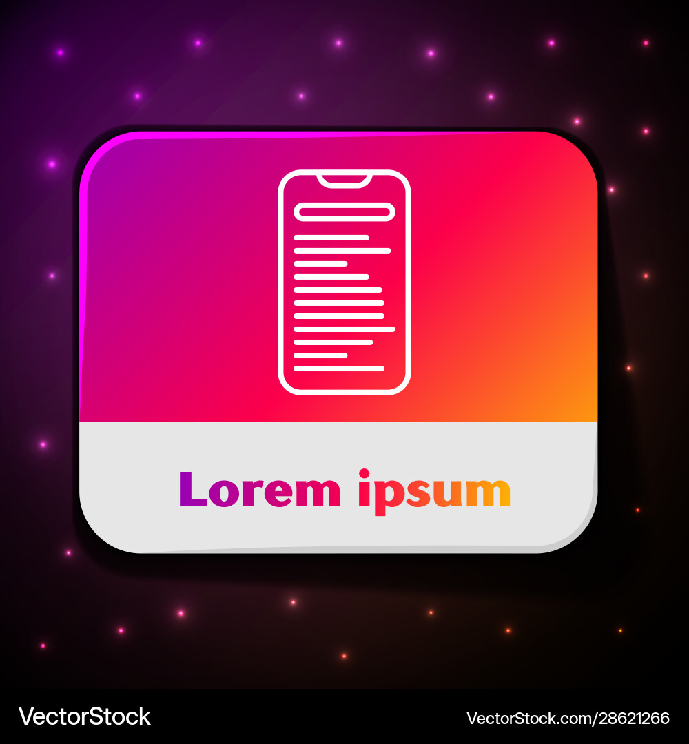 Weiße Linie Computer api Schnittstelle Icon isoliert Weiße Linie Computer api Schnittstelle Icon isoliert vektorbild