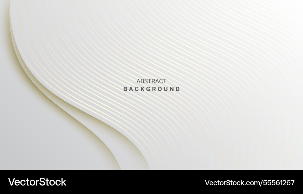 Abstract background with golden color curved lines Abstract background with golden color curved lines vector image