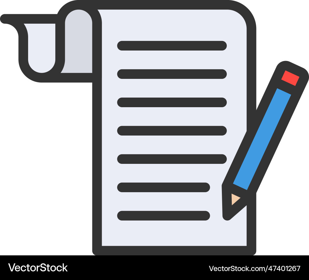 Script icon image Vector Image