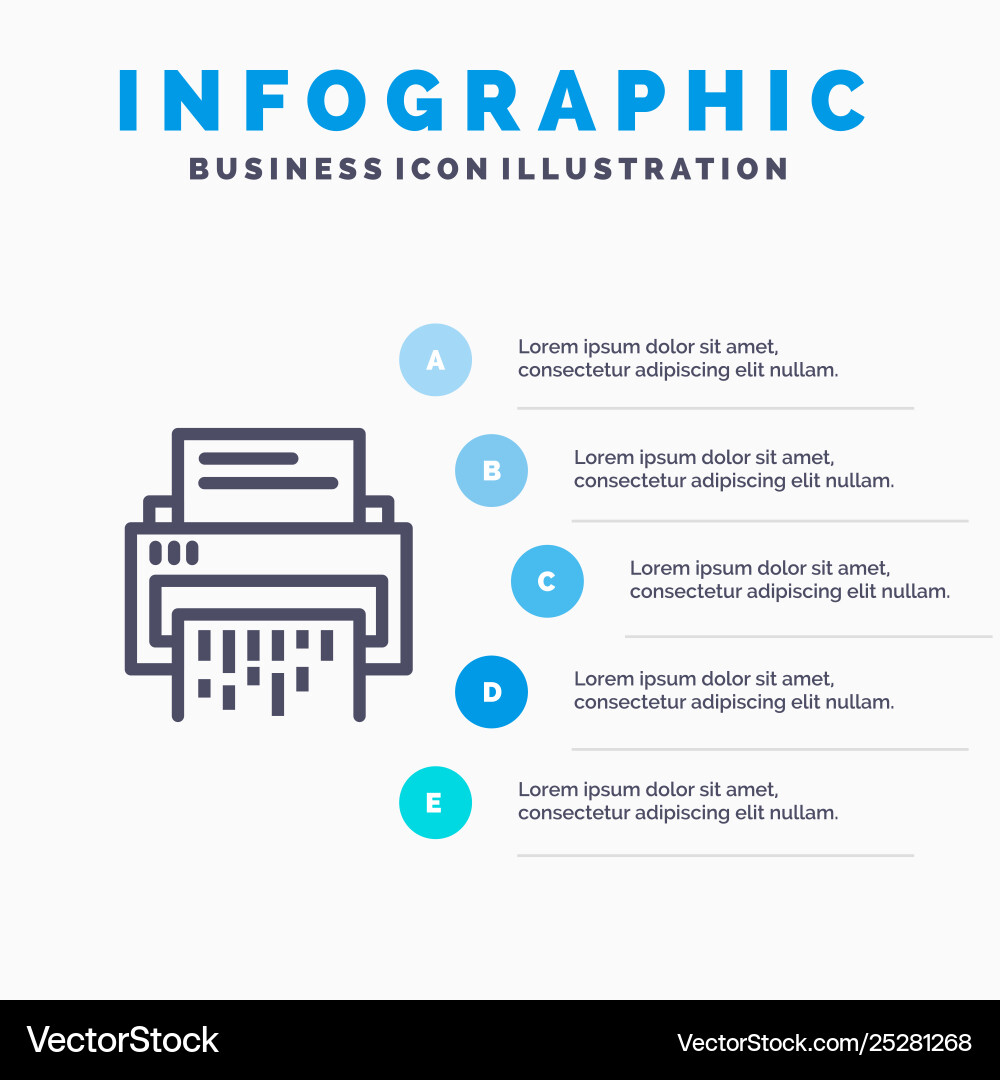 Confidential data delete document file Confidential data delete document file vector image