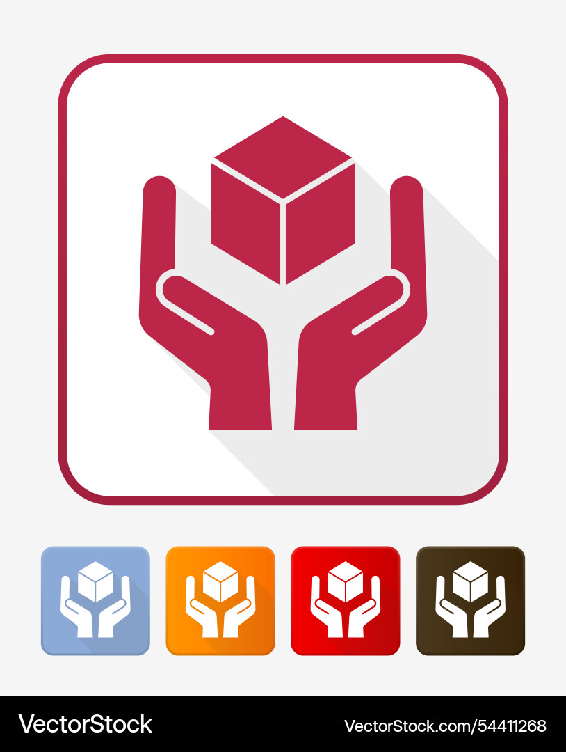 Fragile Item Protection - Handle with Care vector image