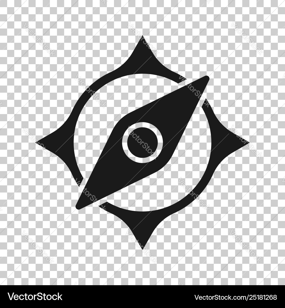 Global navigation icon in transparent style Global navigation icon in transparent style vector image
