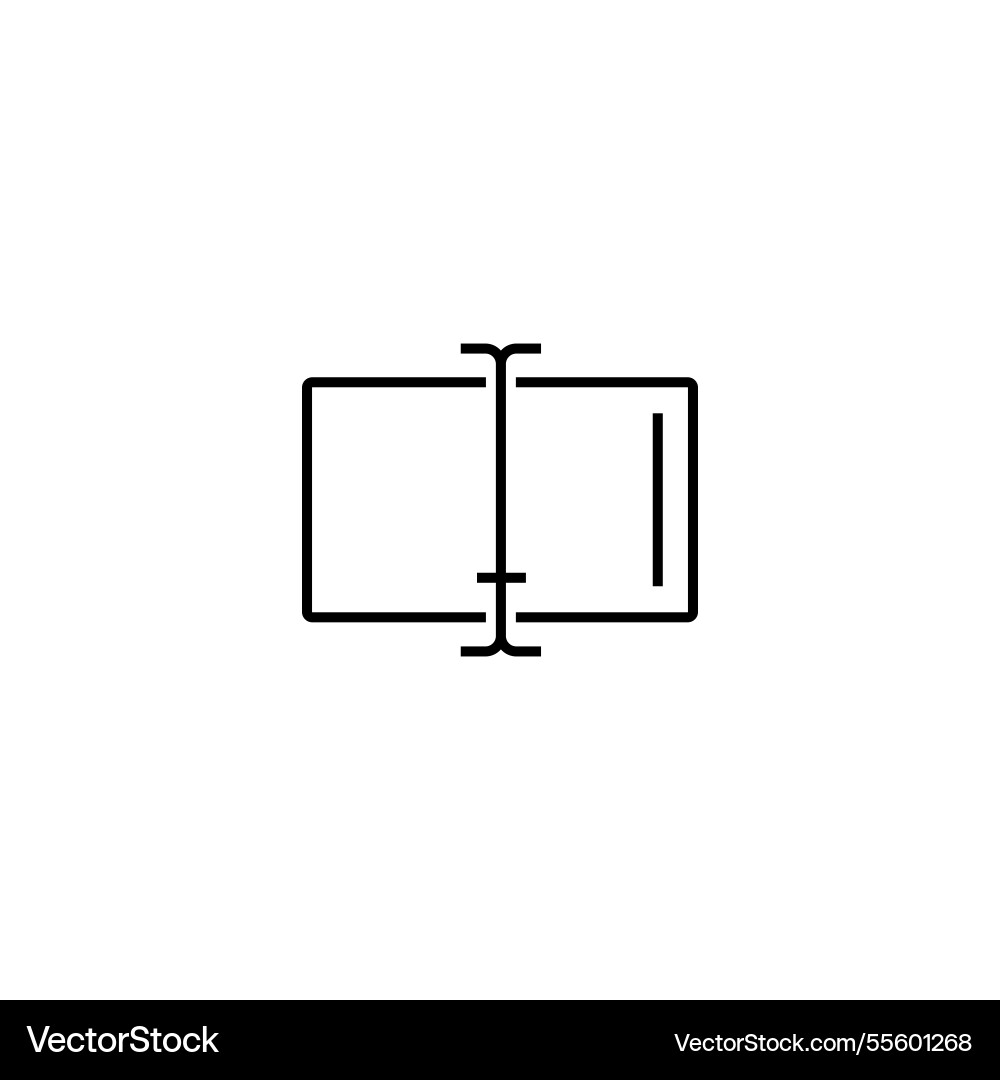 Paper and text icon for input editing tasks vector image