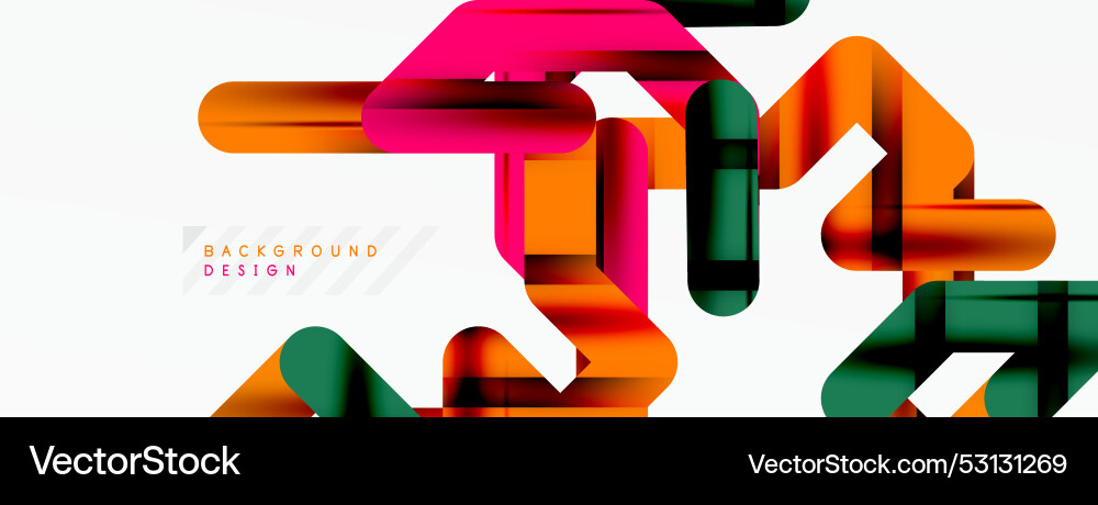 Dynamic colorful lines minimal abstract background Dynamic colorful lines minimal abstract background Vector Image
