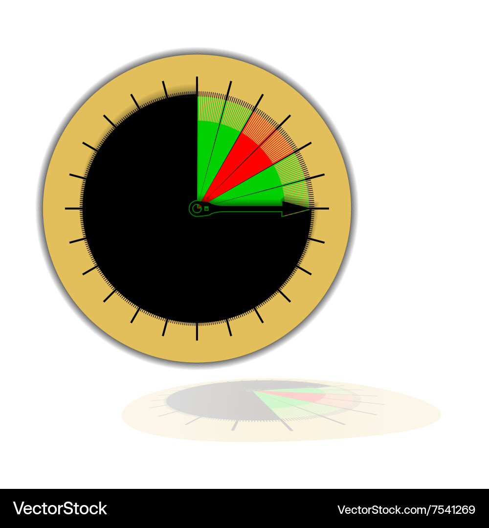 Pie Chart Data Visualization vector image