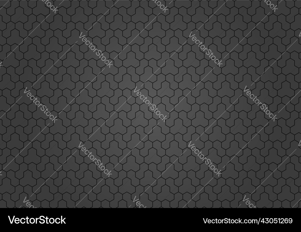 Seamless abstract pattern with hexagonal Vector Image