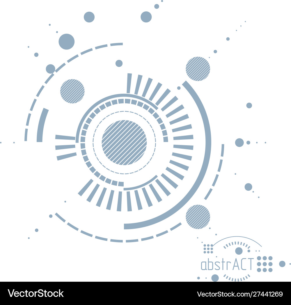 Technical Circuit Background vector image