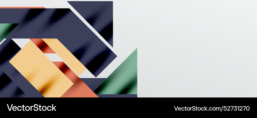 Dynamic lines and triangles Vector Image