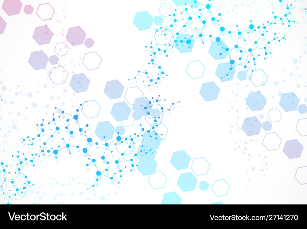 Science network pattern connecting lines and dots Science network pattern connecting lines and dots vector image