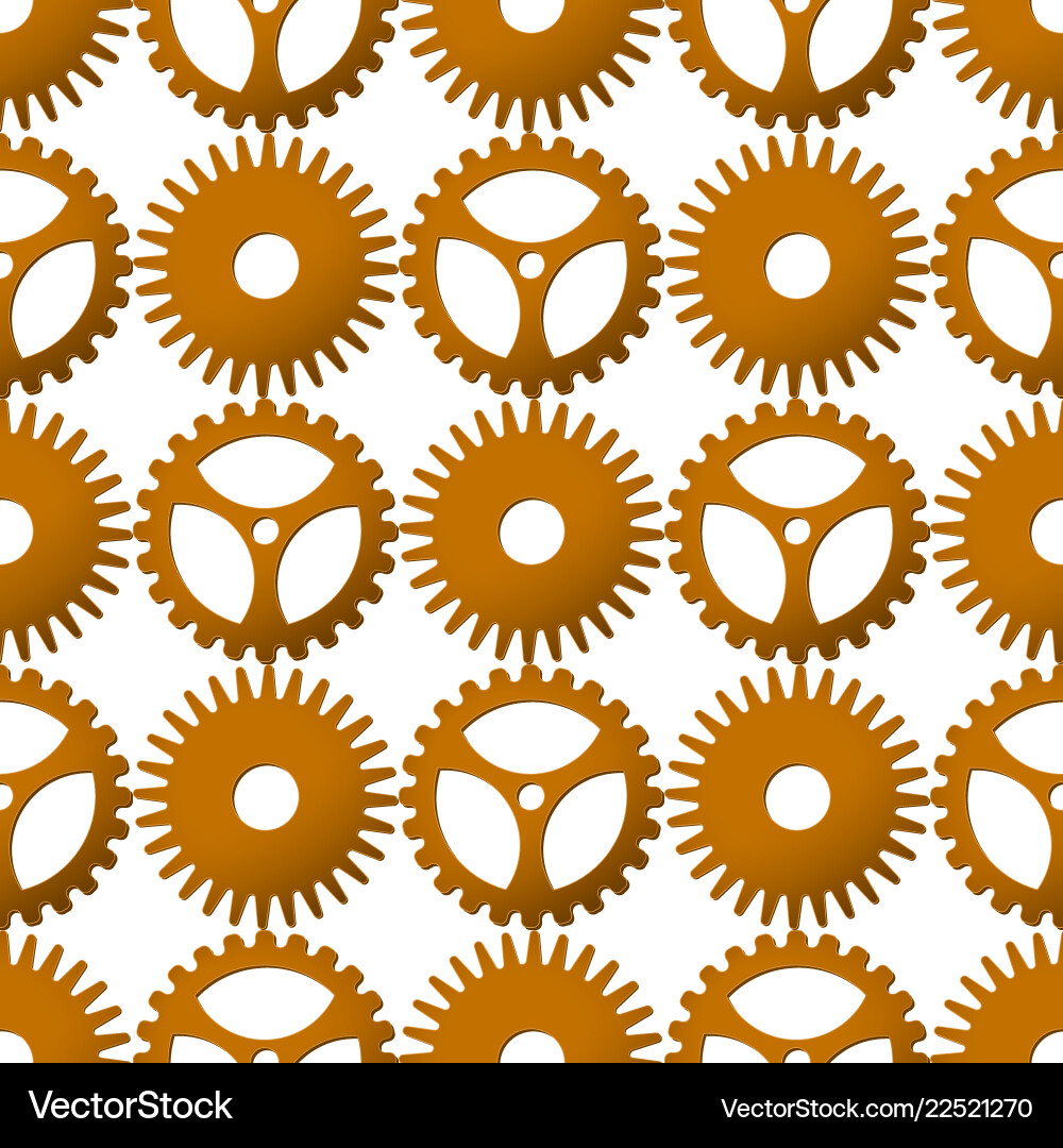 Seamless pattern background with gears Seamless pattern background with gears vector image