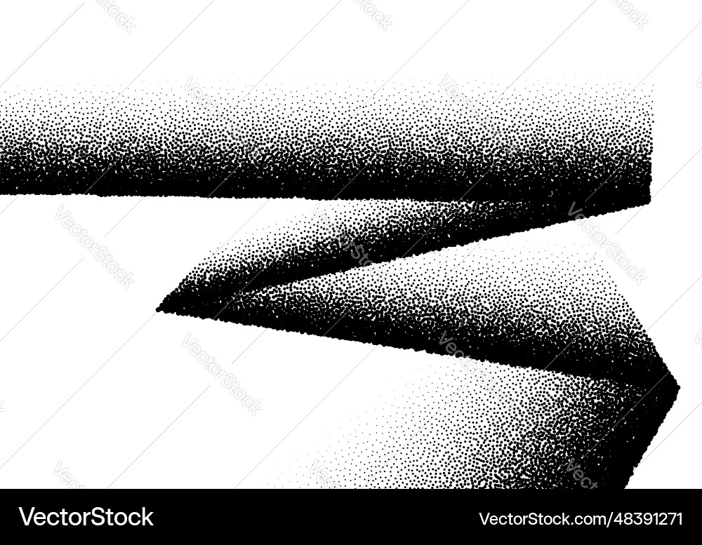 Abstract background with wave of scattered dots Abstract background with wave of scattered dots Vector Image