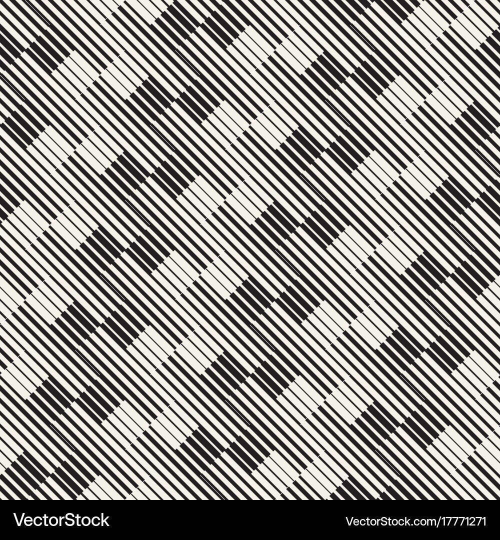 Seamless geometric pattern regular tiled vector image