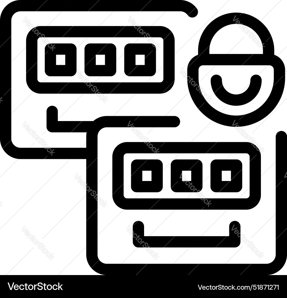 Secure online banking system protecting user data Secure online banking system protecting user data vector image