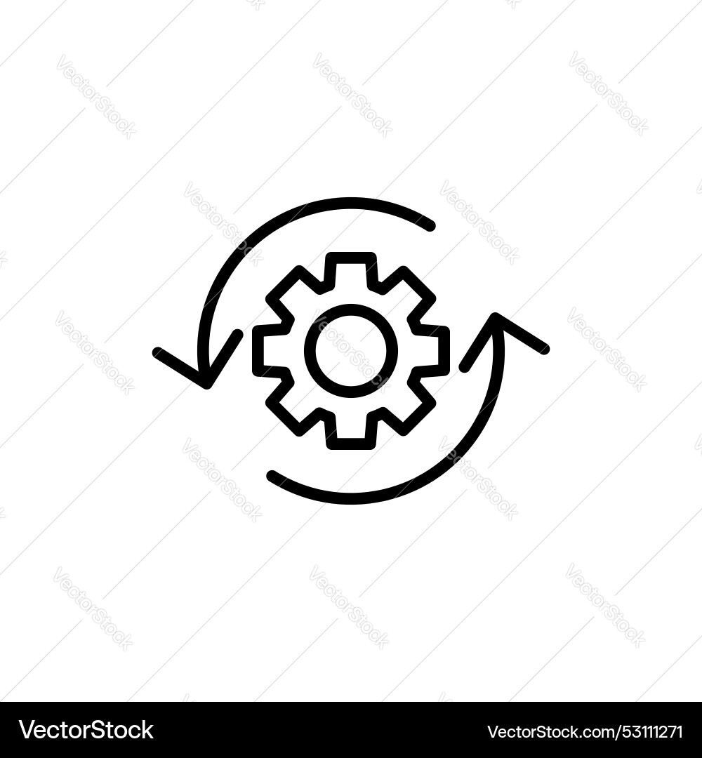 Workflow process icon Workflow process icon vector image
