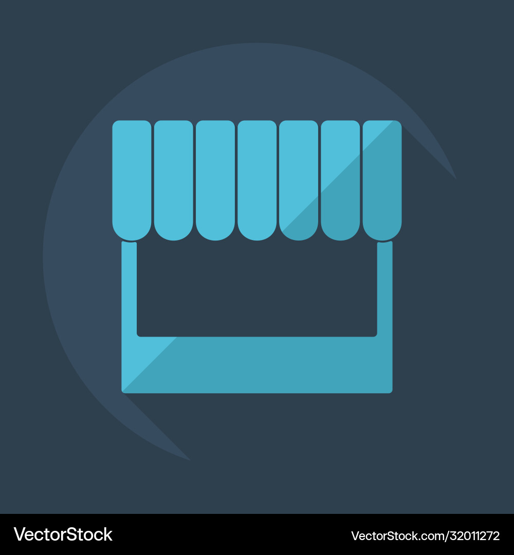 Flat concept set modern design with shadow Flat concept set modern design with shadow Vector Image